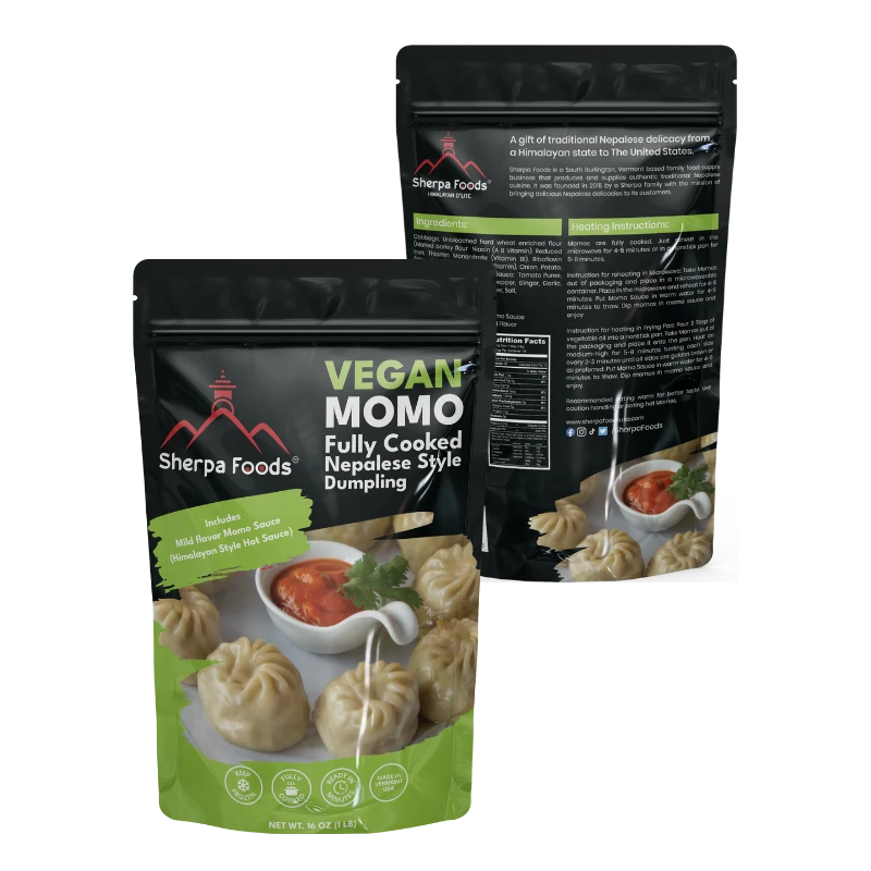 Vegan Momo - (9g protein per serving) – Sherpa Foods Vegan Momo - (9g protein per serving) – Sherpa Foods