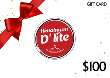 Load image into Gallery viewer, Sherpa Foods - Himalayan D&#39;Lite Gift Card - Valid for Website Purchases Only