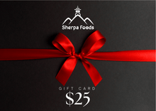 Load image into Gallery viewer, Sherpa Foods Gift Card - Valid for Website Purchases Only!