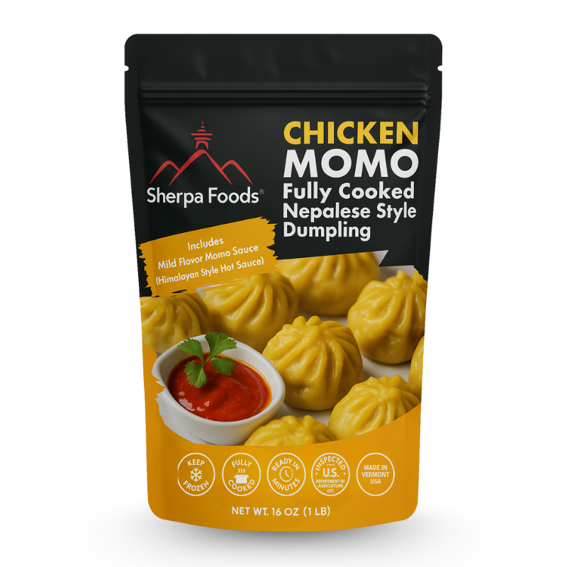 Chicken Momo - (27g protein per serving)