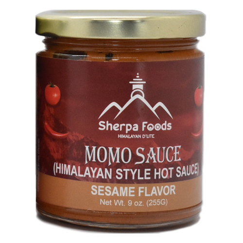 momo sauce sesame flavor